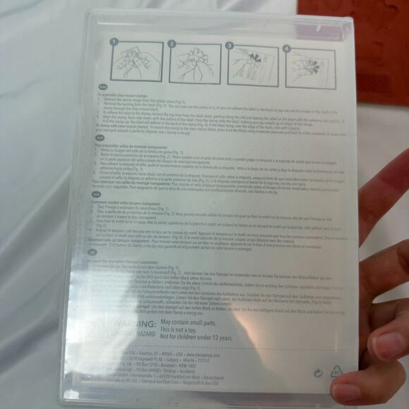 Stampin’ Up! Timeless Textures Cling Stamp Set - Opened not used, Retired Crafts - Picture 3 of 6